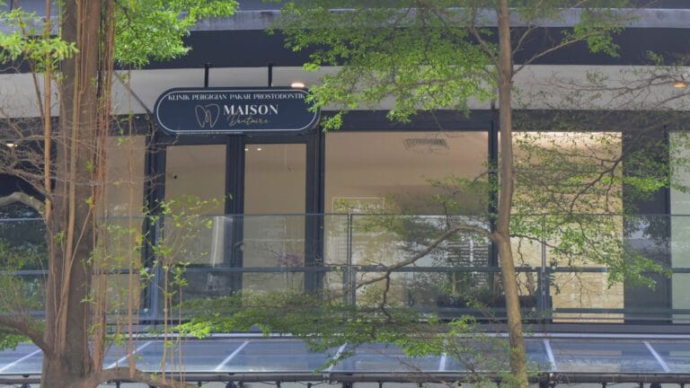 Front view of Maison Dentaire Specialist Clinic in Kuala Lumpur