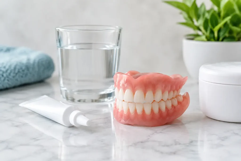 How to Stop Dentures From Moving Comfortably