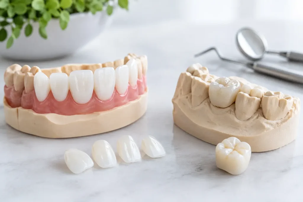Veneers Versus Dental Crowns for Your Smile